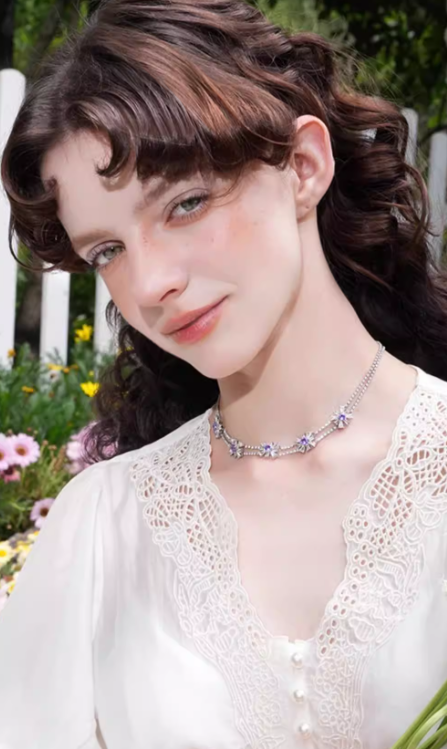 Lavender Dream Gem Necklace