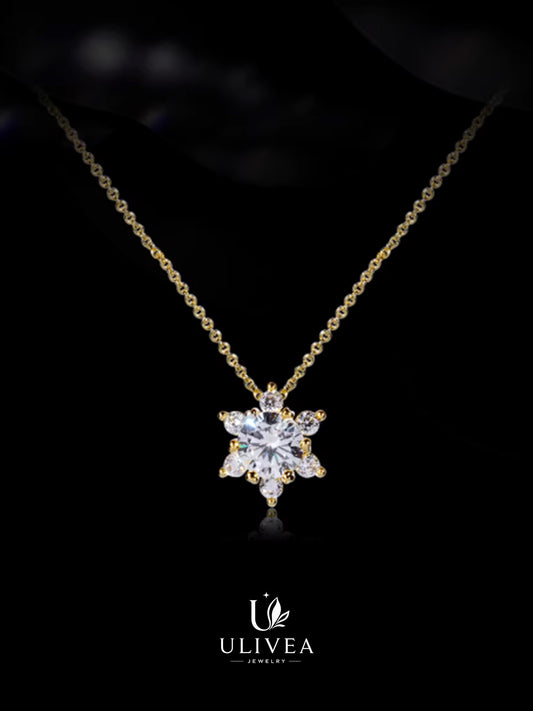 Snowglint Silver Chain Necklace