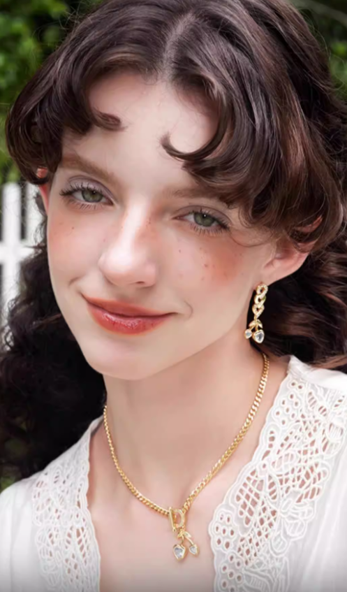 Cherry Cream Delight Necklace