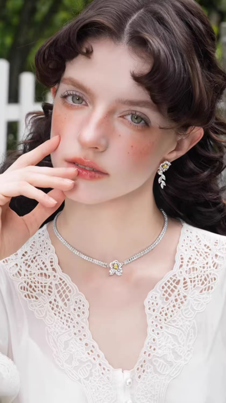 Camellia Grace Necklace