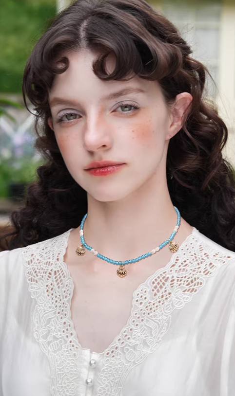 Ocean Pearl Strand Necklace