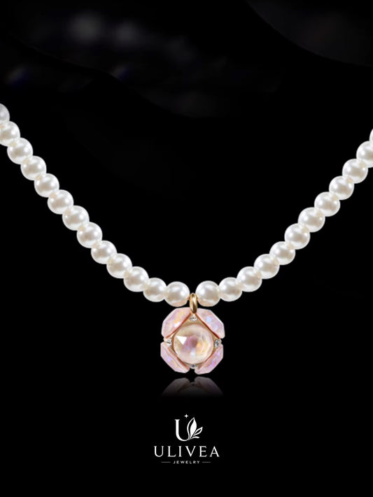 Luminous Eternity Pearl Glow Necklace